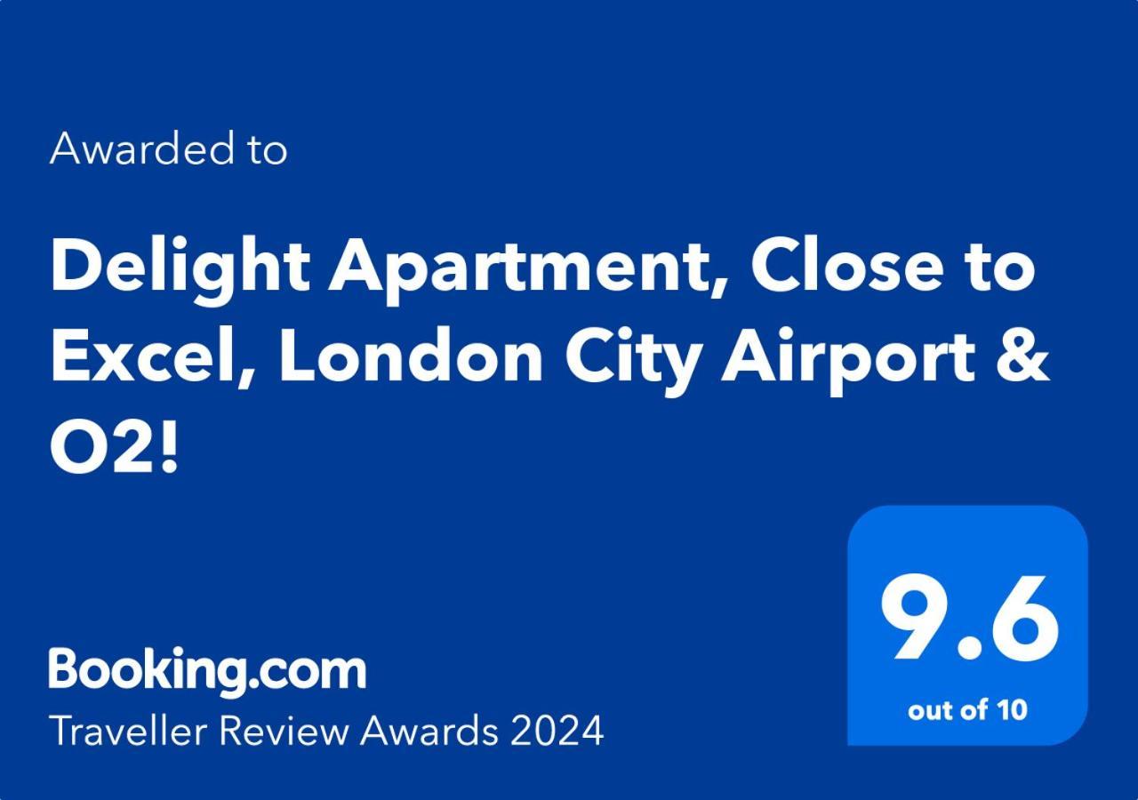 Delight Apartment, Close To Excel, London City Airport & O2! Esterno foto